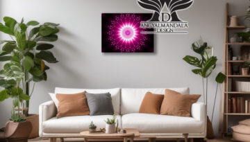 Rendeld meg ezt a különleges angyalmandalát és erősítsd vele képzelőerődet, kreativitásodat. Prémium minőségű vászonkép, angyali vezetéssel készült.