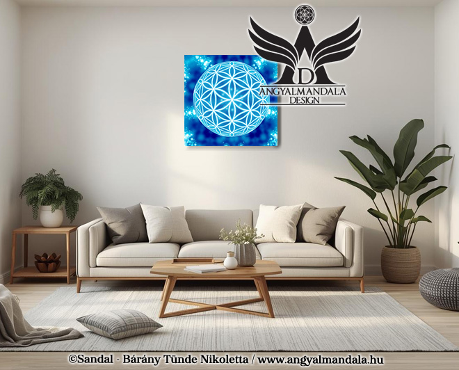 Rendeld meg a Megoldás mandaláját, mely egy Élet Virága mandala. Nem csupán egy gyönyörű alkotás, hanem egy eszköz is, mely angyali kódokkal készült.