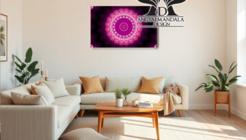 Különleges szeretet mandalát szeretnéd otthonodba? Az igaz, határtalan szeretetet mandalája téged vár! Angyali kódok és angyali vezetés segítségével készült.