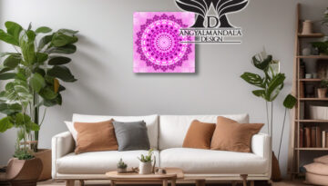 A Titkok köre angyali mandala, mely minőségi, prémium vászonképre készül. Segít megtartani titkaidat, bizalmat építeni és harmonizálni a környezetedet.