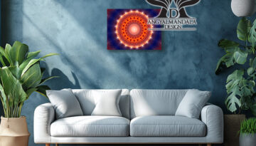 Rendelhető mandala, mely Jézus végtelen szeretetét szimbolizálja. Emlékeztet az isteni fényre és a sötétségből való szabadulásra. Angyali energiákkal készítve!