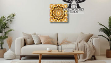 Rendelhető Angyalmandala vászonkép, mely karácsonyi hangulatot idéz. Segít a spirituális gazdagság elérésében, az önértékelésben. Angyali energiákkal készítve.