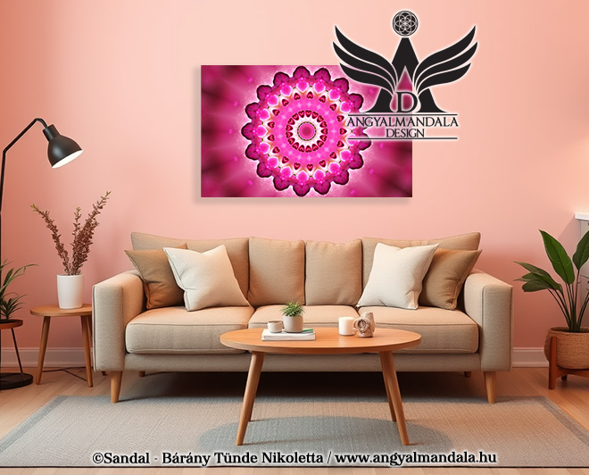 Rendeld meg a Szeretet Szívből Angyalmandalát, mely segít felébreszteni benned a tiszta szeretet érzését. Angyali kódokkal és energiákkal készült.