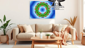 Valahol elveszett a belső örömöd, a játékosságod, a szívből jövő vidámságod? Ez a mandala azért született, hogy emlékeztessen, mennyi öröm rejlik benned.