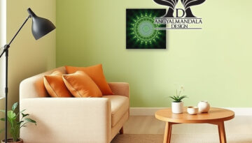 A Vidám teremtések Angyalmandala életöröm, teremtő erő és mosoly! Spirituális vászonkép angyali energiákkal, hogy minden napod fényesebb legyen.