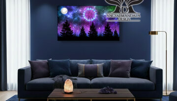 Rendeld meg "A kapu" spirituális vászonképet, mely angyali energiákkal készült alkotás, és amely a tündérek és az égi kapu erejével hozza el a békét életedbe. 