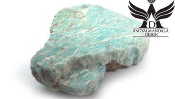 Nyers amazonit ásvány (Madagaszkár) (1.)