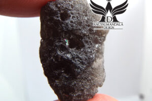 Földönkívüli kommunikáció – Tektit (meteorit) (másnéven cintamani) marokkő no.17