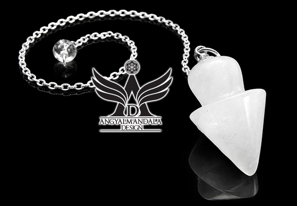 Kozmikus Iránytű hegyikristály inga (kúp alakú)